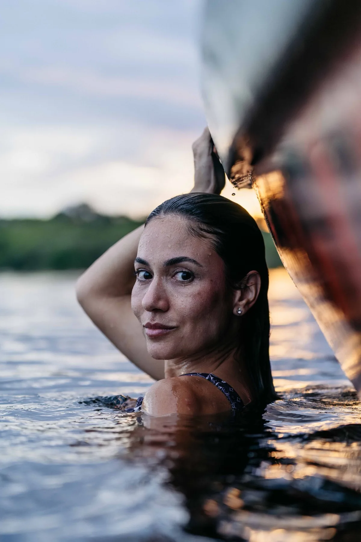 Encontro humano na Amazônia, troca cultural dentro do cenário