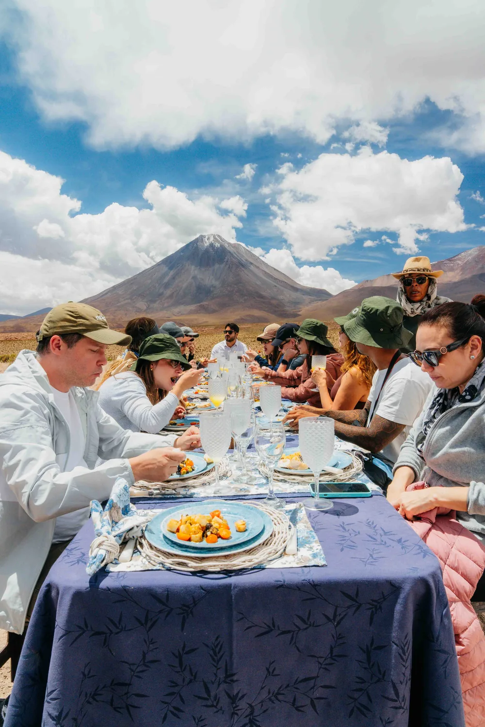 Encerramento da experiência no Atacama