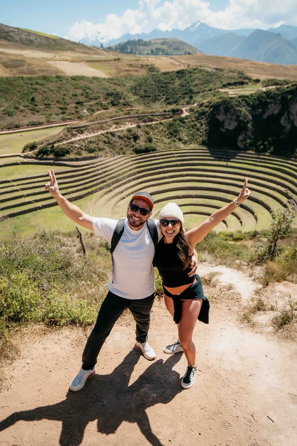Momento da expedição no Peru