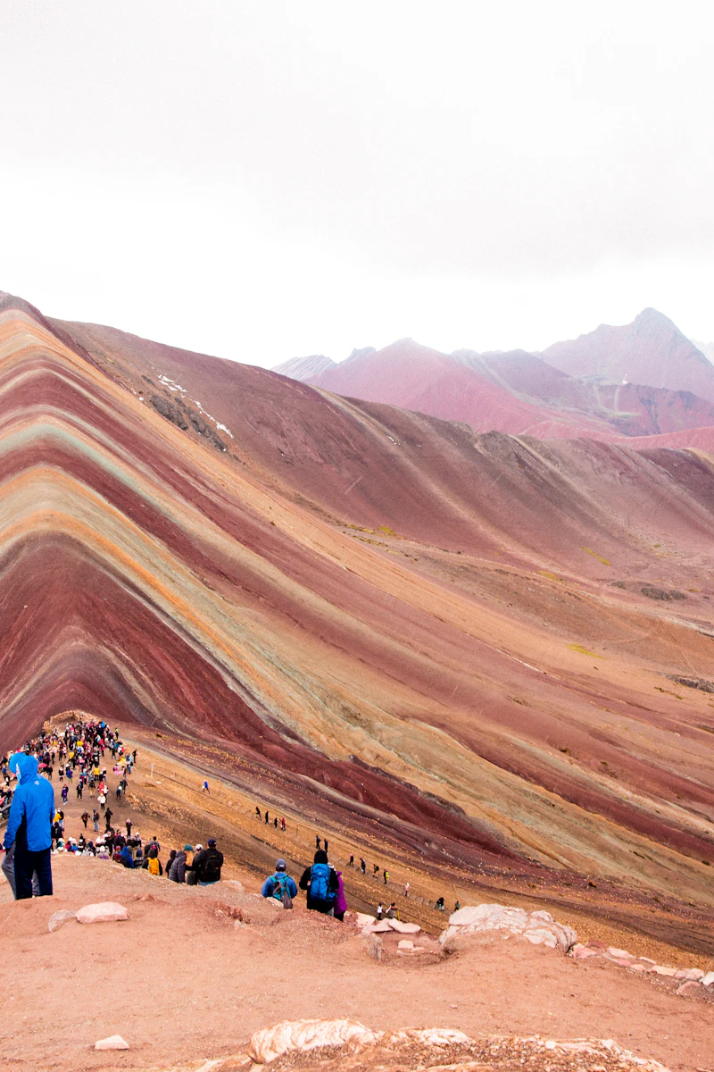 Panorama do altiplano de Vinicunca